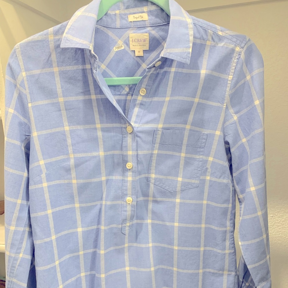 J Crew “Perfect Fit” Button Down